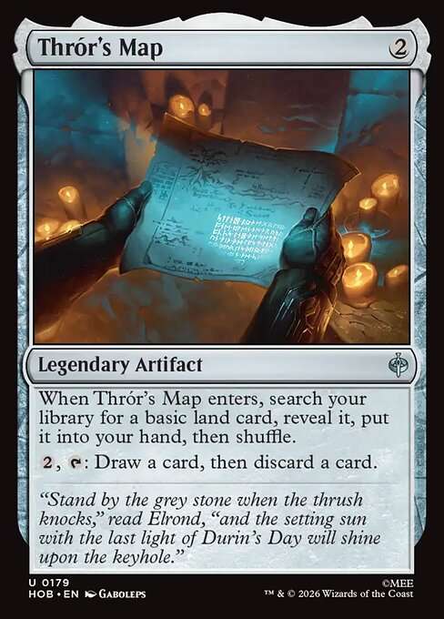 Thrór's Map [Foil]