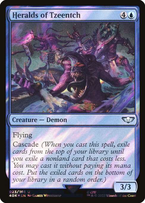 Heralds of Tzeentch [Foil]