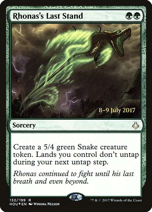 Rhonas's Last Stand [Foil]