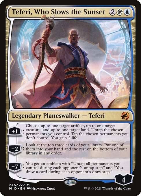 Teferi, Who Slows the Sunset [Foil]