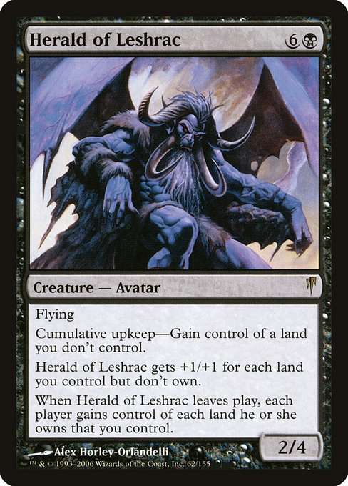 Herald of Leshrac [Foil]