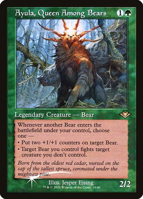 Ayula, Queen Among Bears [Foil]