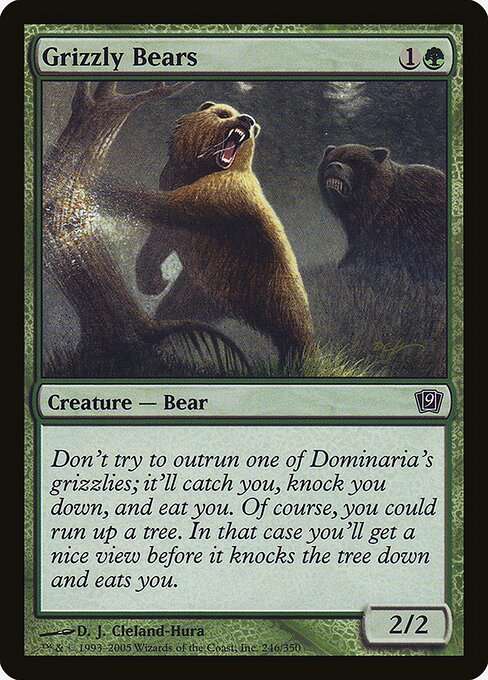 Grizzly Bears [Foil]