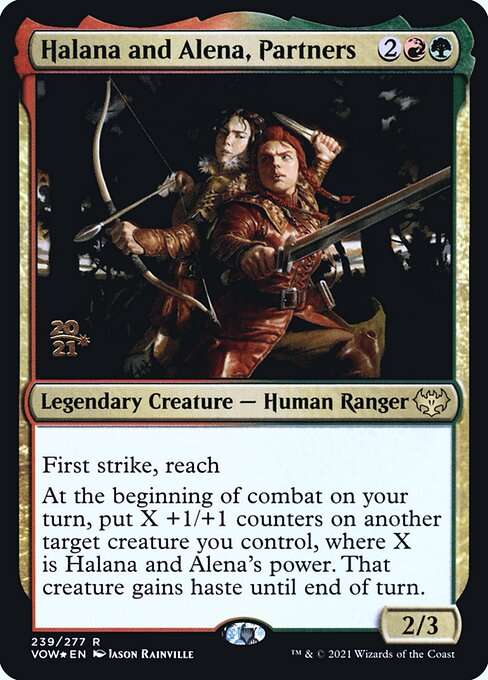 Halana and Alena, Partners [Foil]
