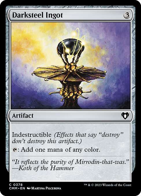 Darksteel Ingot [Foil]