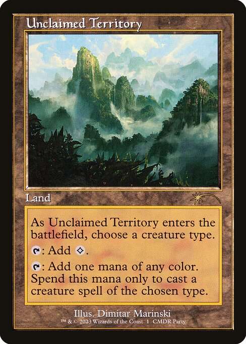 Unclaimed Territory