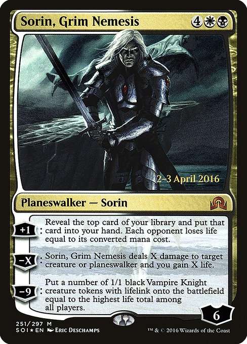 Sorin, Grim Nemesis [Foil]