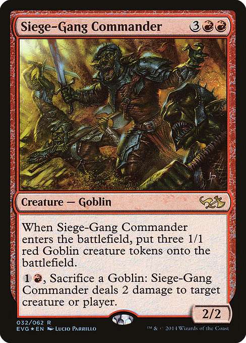 Siege-Gang Commander [Foil]