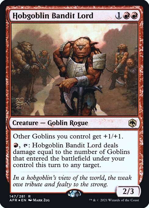 Hobgoblin Bandit Lord [Foil]