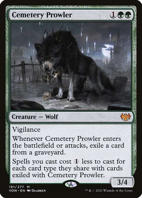 Cemetery Prowler [Foil]