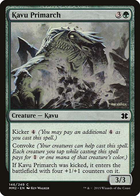 Kavu Primarch [Foil]