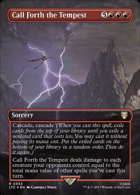 Call Forth the Tempest [Foil]