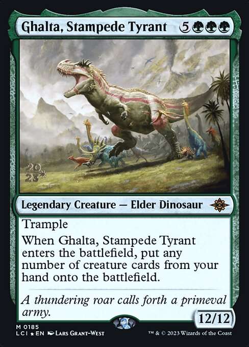 Ghalta, Stampede Tyrant [Foil]