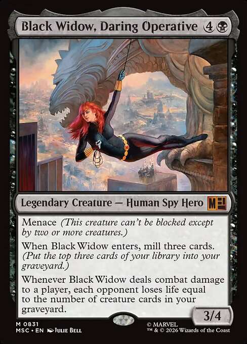 Black Widow, Daring Operative [Foil]