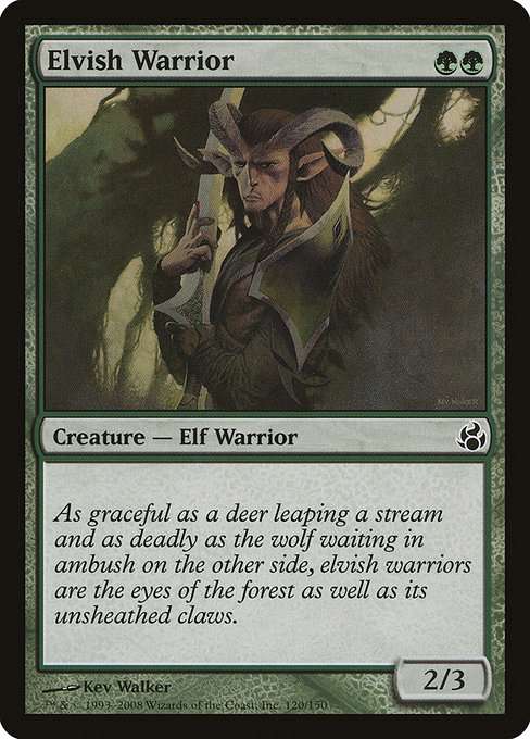Elvish Warrior [Foil]