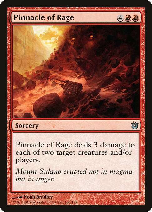 Pinnacle of Rage [Foil]