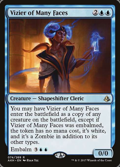 Vizier of Many Faces [Foil]