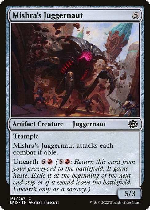 Mishra's Juggernaut [Foil]