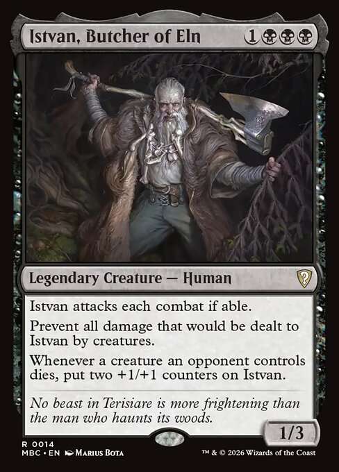 Istvan, Butcher of Eln [Foil]