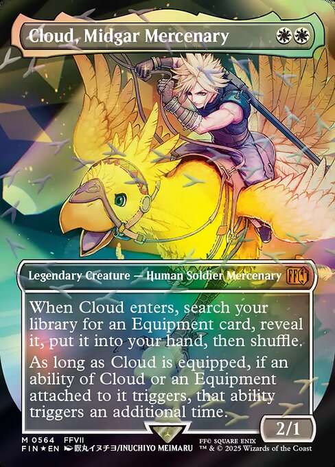 Cloud, Midgar Mercenary [Foil]