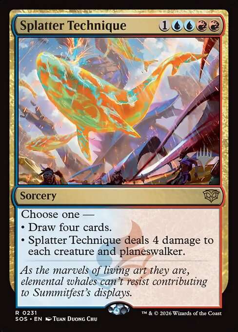 Splatter Technique [Foil]
