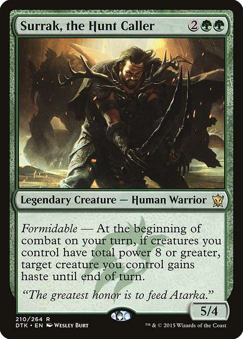 Surrak, the Hunt Caller [Foil]