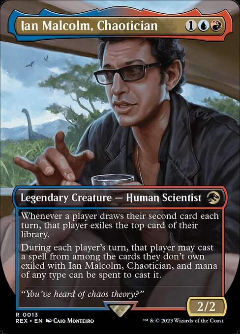 Ian Malcolm, Chaotician [Foil]