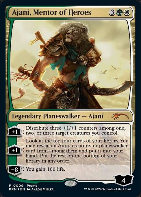 Ajani, Mentor of Heroes [Foil]