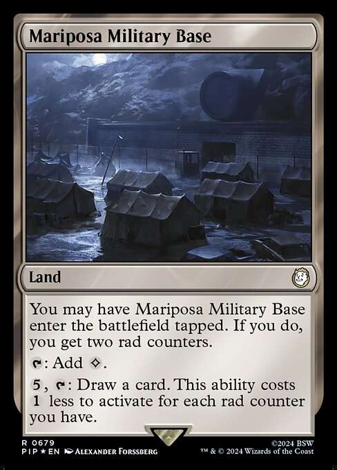 Mariposa Military Base [Foil]