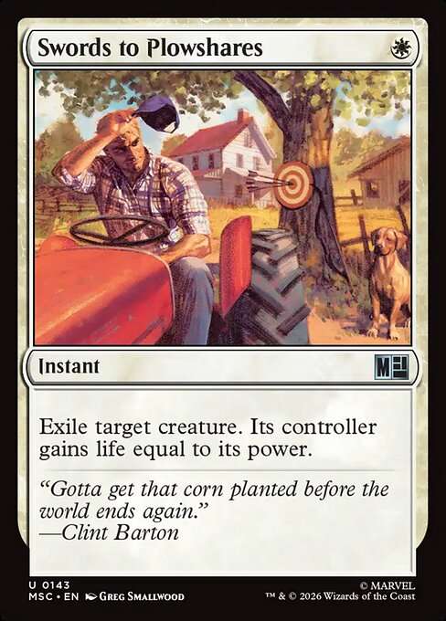 Swords to Plowshares [Foil]