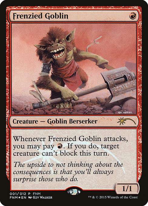 Frenzied Goblin [Foil]