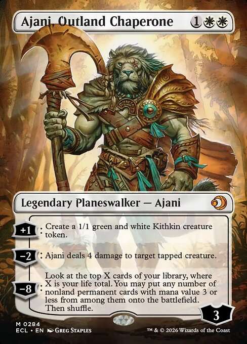 Ajani, Outland Chaperone [Foil]