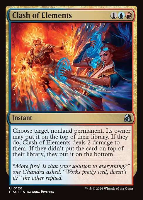 Clash of Elements [Foil]
