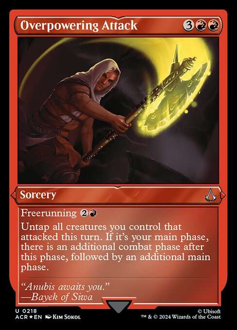 Overpowering Attack [Etched]