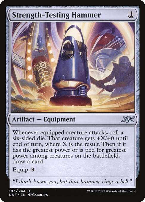 Strength-Testing Hammer [Foil]