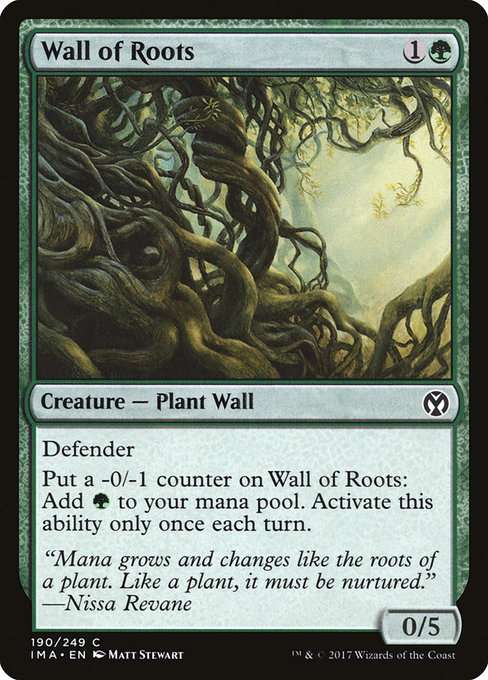 Wall of Roots [Foil]