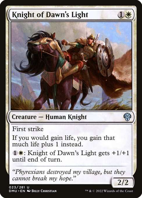 Knight of Dawn's Light [Foil]