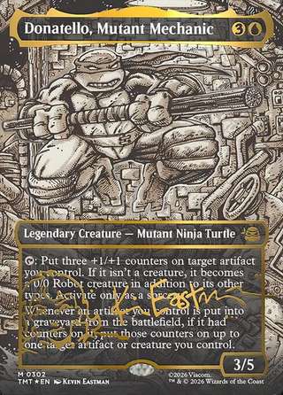 Donatello, Mutant Mechanic [Foil] — Teenage Mutant Ninja Turtles