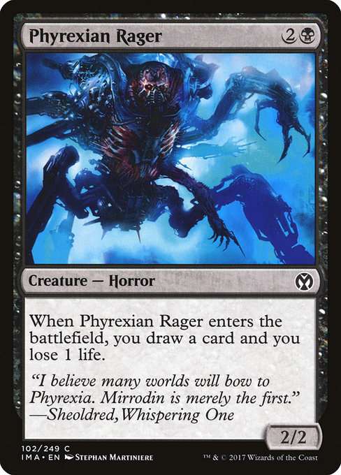 Phyrexian Rager [Foil]