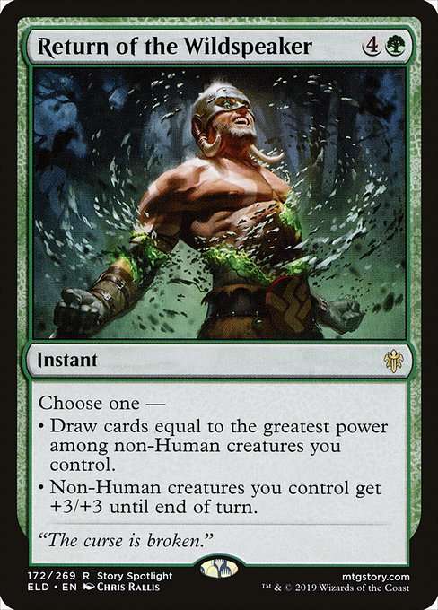 Return of the Wildspeaker [Foil]