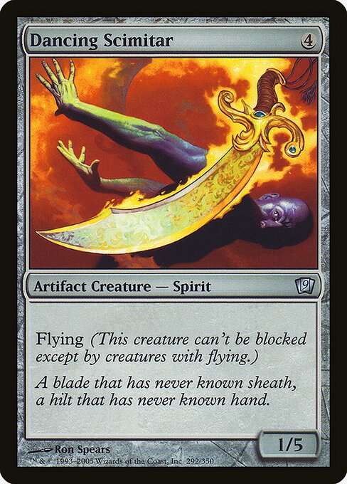 Dancing Scimitar [Foil]