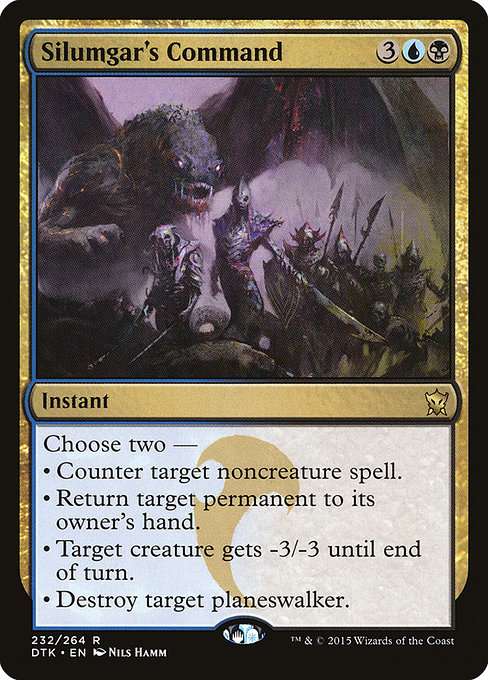 Silumgar's Command [Foil]