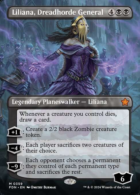 Liliana, Dreadhorde General [Foil]