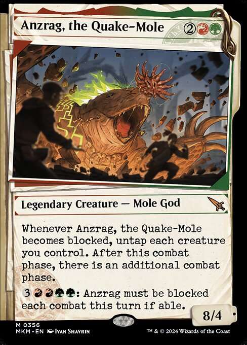 Anzrag, the Quake-Mole [Foil]