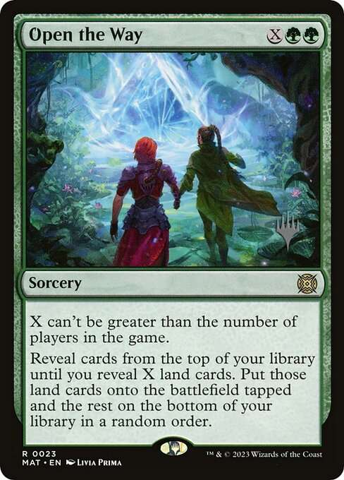 Open the Way [Foil]
