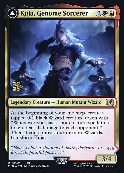 Kuja, Genome Sorcerer // Trance Kuja, Fate Defied [Foil]
