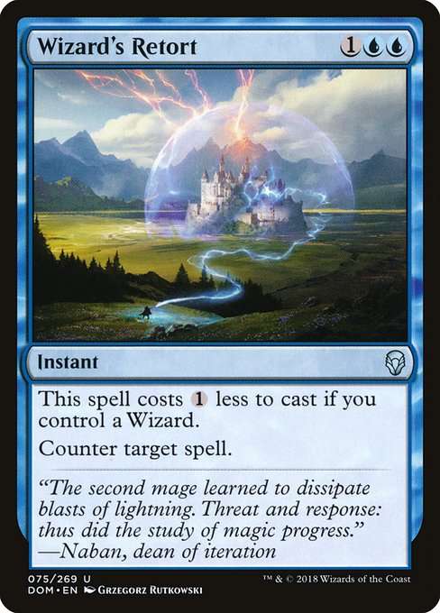 Wizard's Retort [Foil]