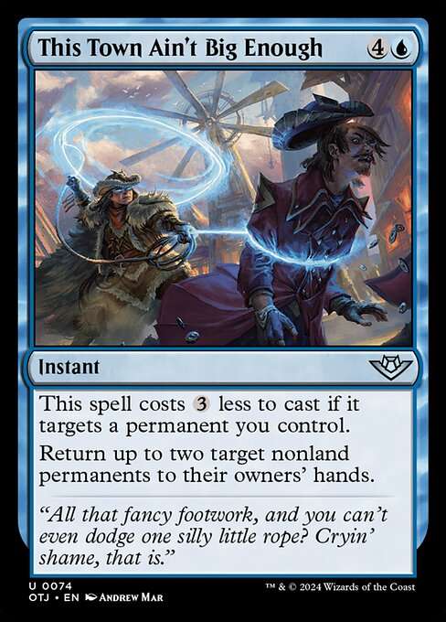 This Town Ain't Big Enough [Foil]