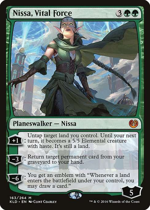 Nissa, Vital Force [Foil]