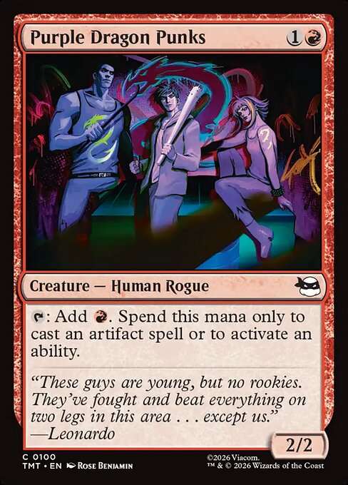 Purple Dragon Punks [Foil]